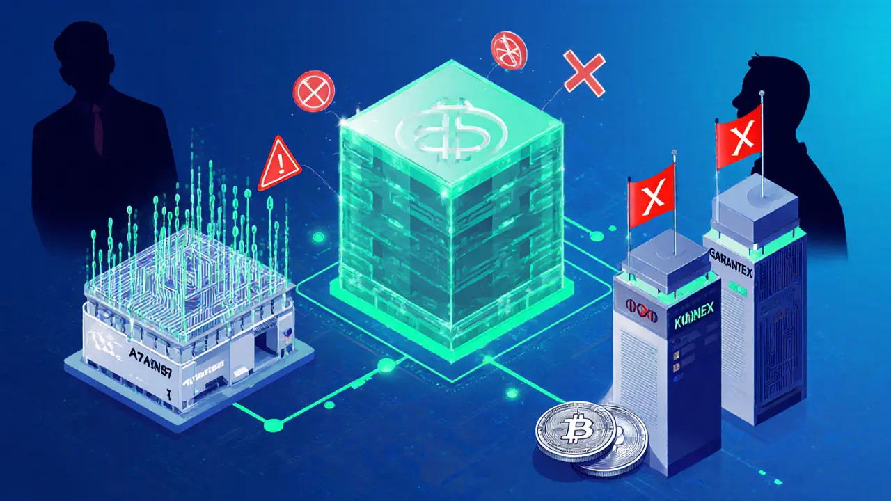 Sanctioned Exchanges and the Shadow Crypto Economy