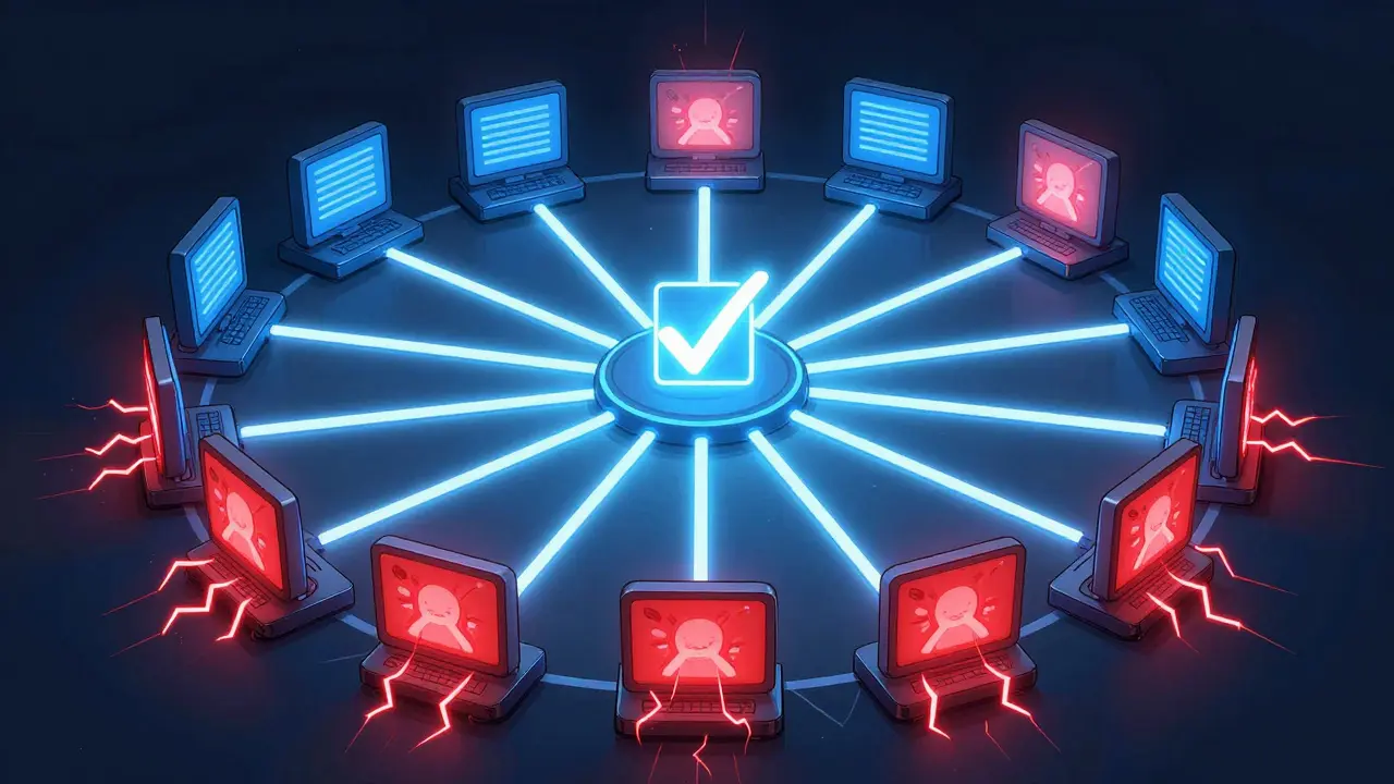 How Byzantine Fault Tolerance Ensures Blockchain Network Reliability