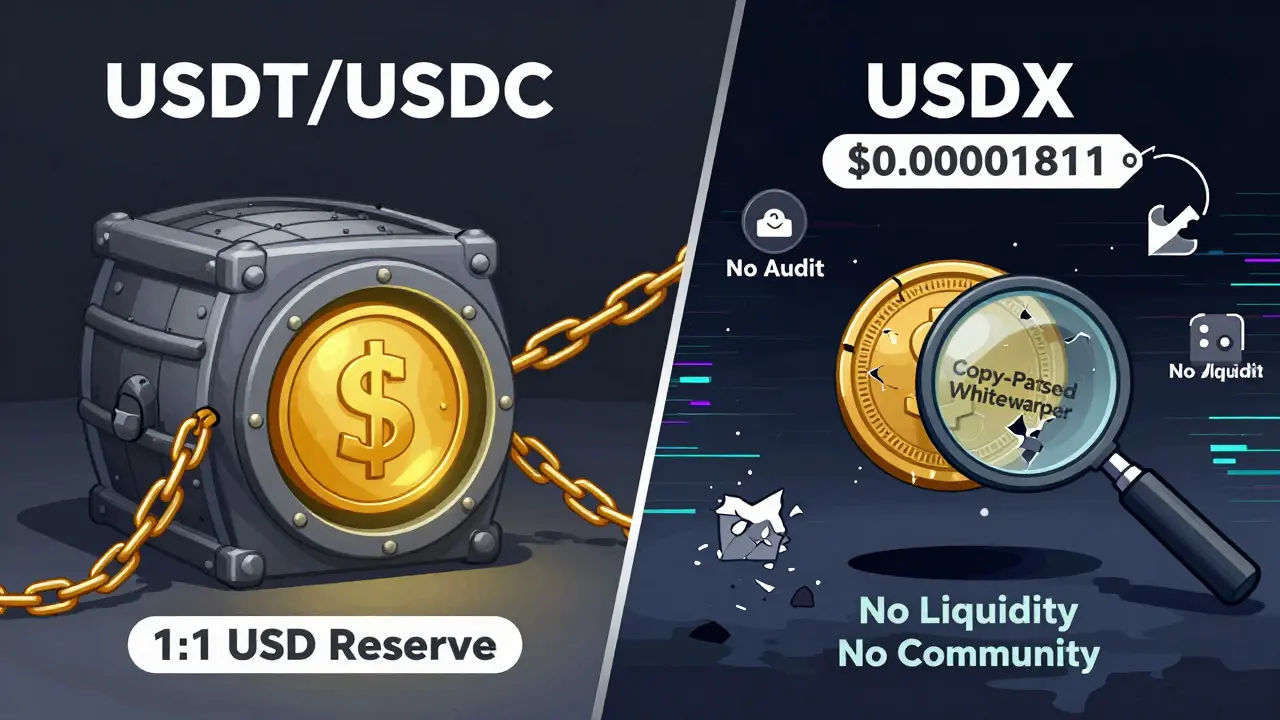 What is USD X20 (USDX) crypto coin? The truth behind the fake stablecoin