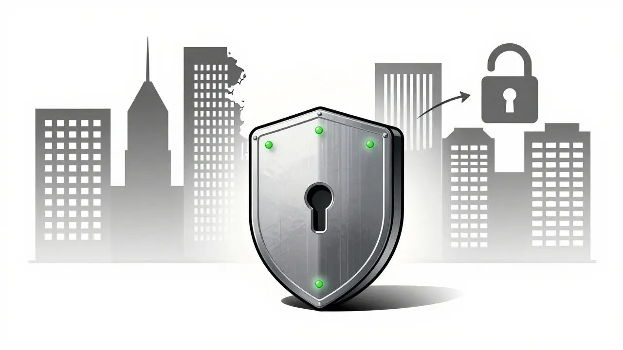 Secure hardware wallet protecting crypto assets