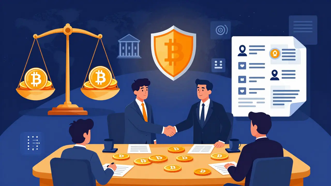 IMF agreement illustration balancing Bitcoin exemptions with regulations