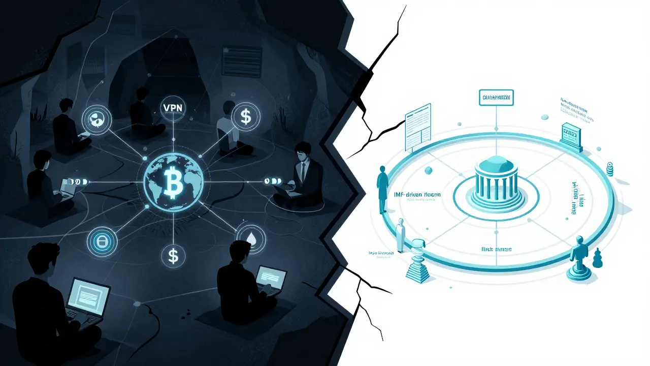 Underground crypto market vs regulated future in Egypt
