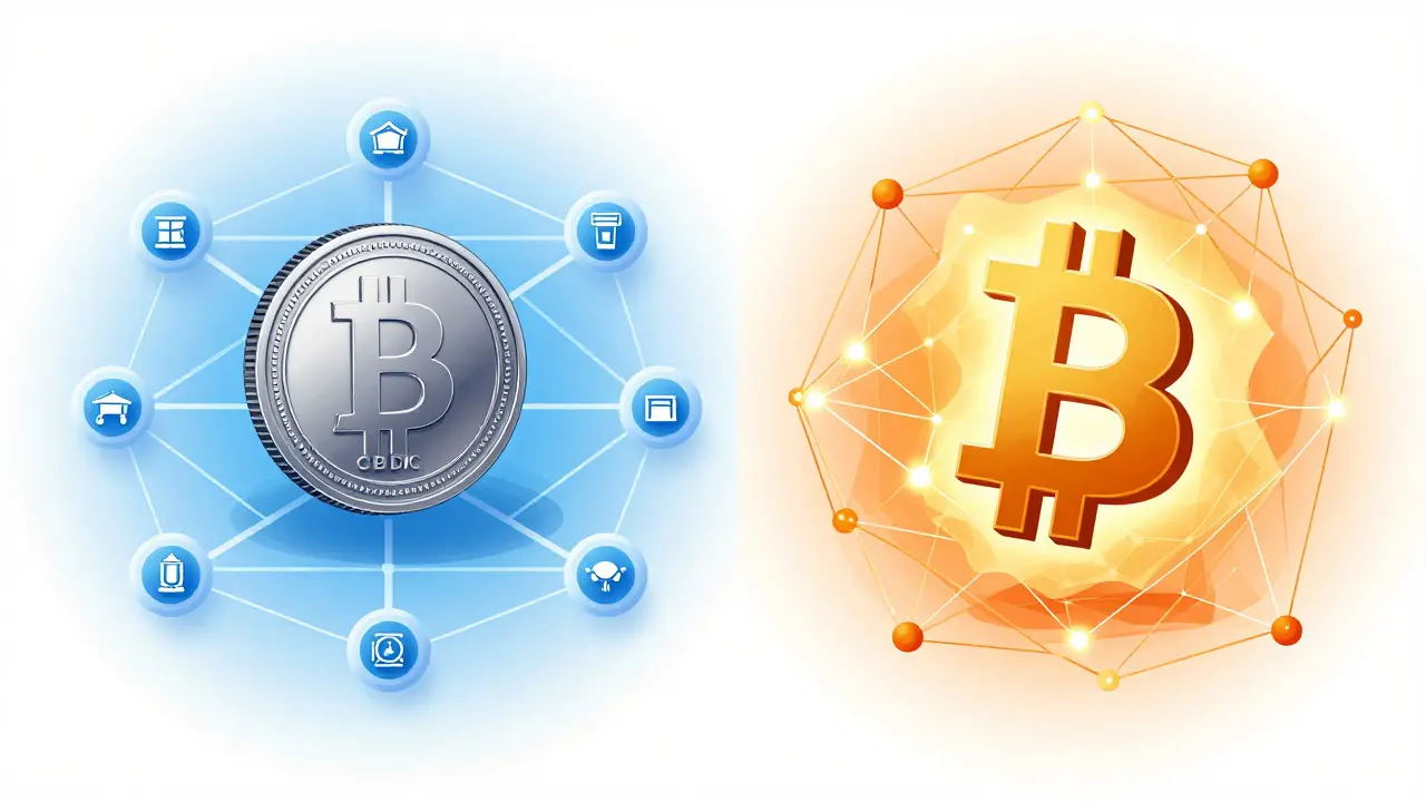CBDC vs Private Crypto: How Government Digital Cash Competes with Bitcoin in 2026