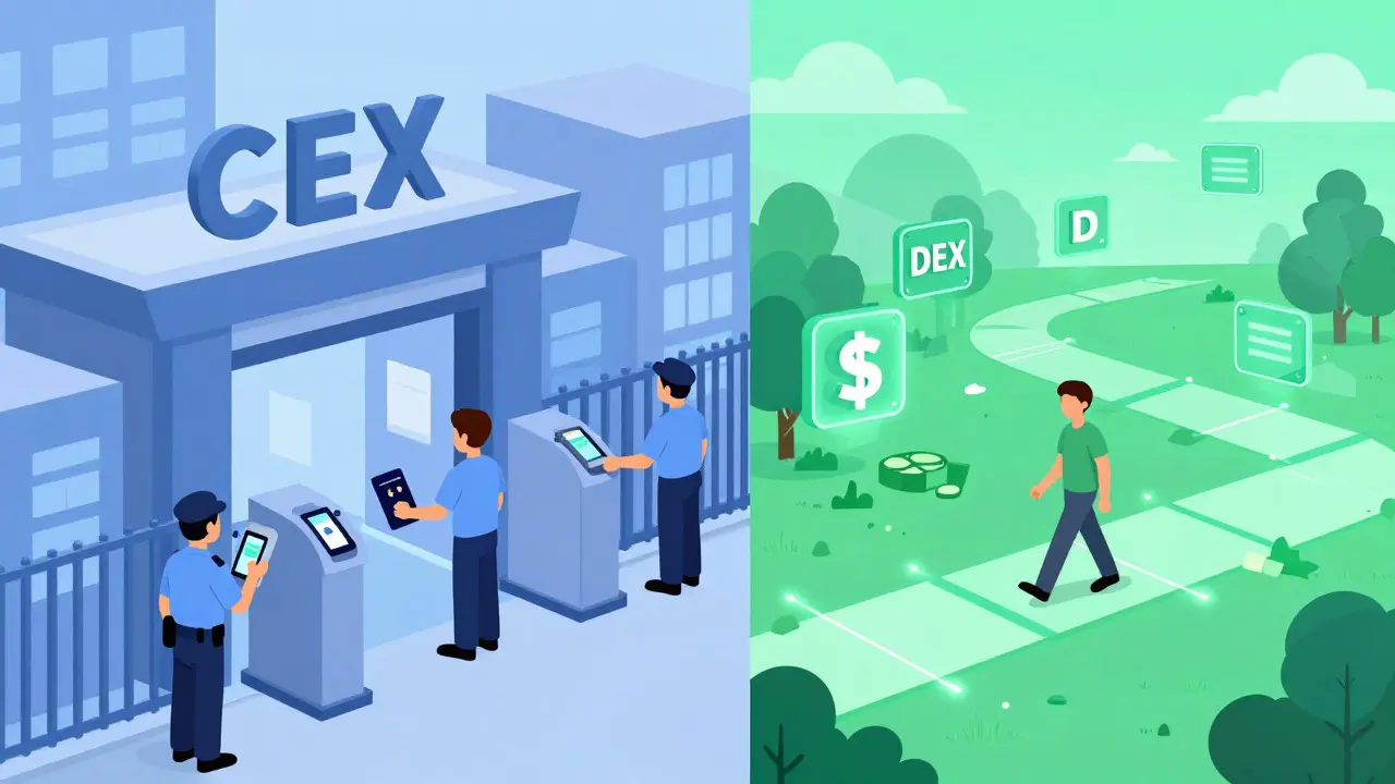CEX vs DEX: Geographic Crypto Restriction Comparison