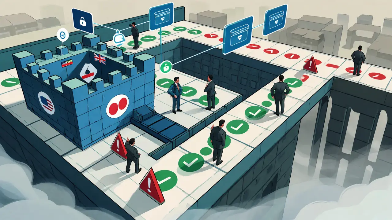 Game-board style trading floor showing institutional crypto investment paths.